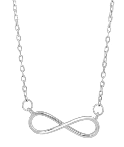 AKZENT Akzent damesketting met hanger "Ysabel" aus 925 Sterlingzilver, gerhodineerd, duurzaam