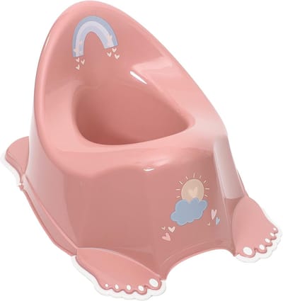 Kinderpotje - Zindelijkheidstraining Potje - Zindelijkheidstraining Kind - Antislip Bodem - 28x38x23 cm - Roze