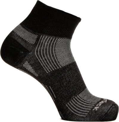 Wrightsock Eco Explore Quarter (Maat - S, Kleur - BLACK)