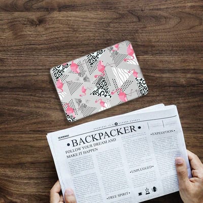 Apple iPad Mini 4 | Mini 5 (2019) Back Case Flamingo Triangle