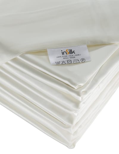 Zijden Laken inSilk Wit 200 x 270 cm - 100% Puur Zijde
