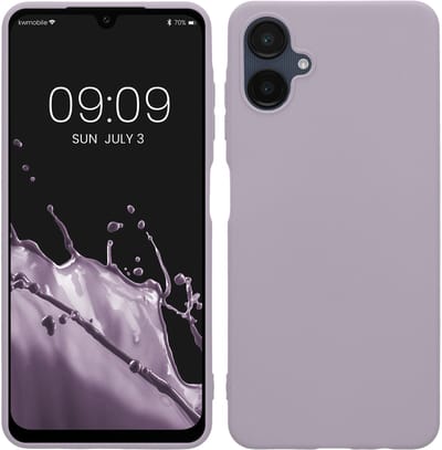 kwmobile telefoonhoesje geschikt voor Samsung Galaxy A06 - Hoesje voor smartphone - Back cover in lavendel