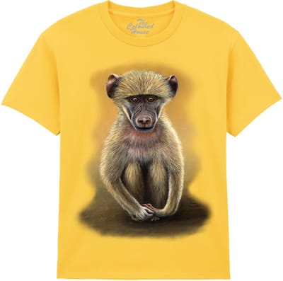 KIDS Baviaan Baboon The Coloured House KIDS T-shirt XL