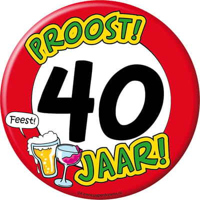 Bierviltjes - 40 jaar