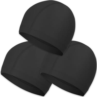 Unisex Zwemcap Set van 3 Stuks, Perfect voor Zwembaden en Watersporten voor Mannen en Vrouwen
