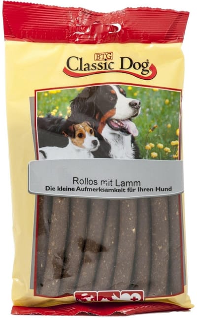 Klassieke Hondensnack Rollos 14 x 20 - Lam