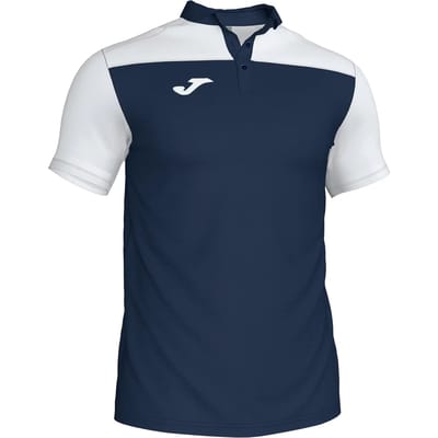 Joma Crew III Polo Kinderen - Royal / Wit | Maat: 6XS (104)