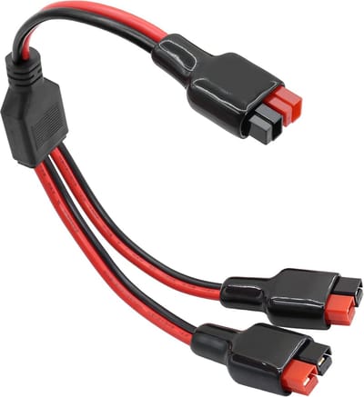 Splitter Kabel voor Zonnepaneel Y-kabel 14AWG voor RV Generator en Power Station