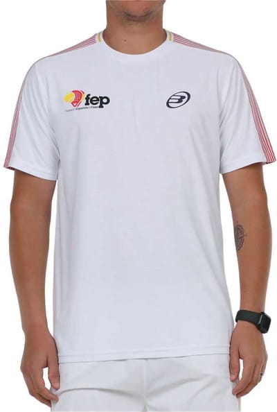 Bullpadel Exudo T-shirt Met Korte Mouwen Wit S Man