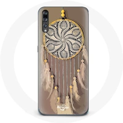 Coque pour Huawei P20 Attrape Rêve marron Capteur de Rêves