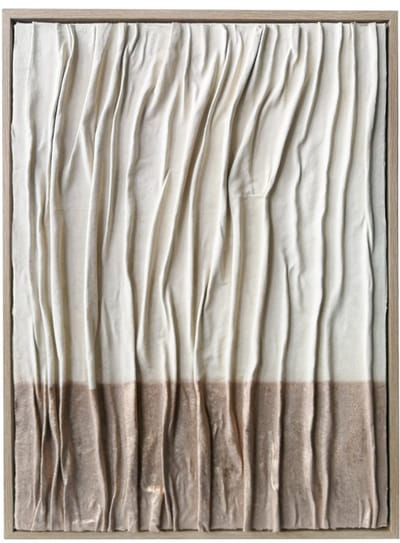 Schilderij abstract tweekleurig