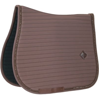 Kentucky Horsewear - Zadeldoek Pearls jumping bruin