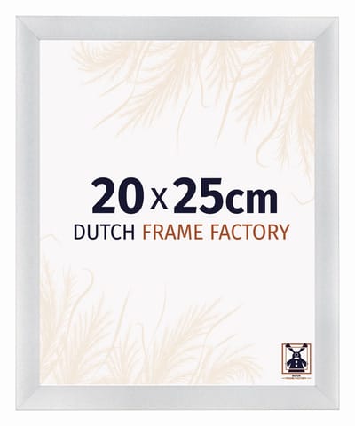 Fotolijst 20x25 cm - MDF - Zilver Mat - Praag