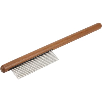 Katten- en Hondenkam Verwijder Drijvend Haar Herbruikbaar Hout Huisdier Open Knoop Kam voor Huisdier Katten Honden Type 1 brown