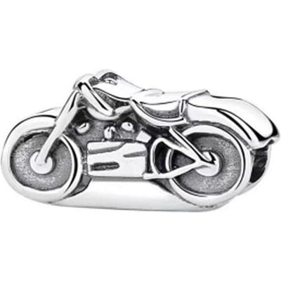 S Nouveau Authentique Cuivre Noir Pendentif Charme Moto Perle Vélo Convient Bracelet Original Femmes Fait Main Pièce Bijou DIY Faire Cadeau Mode Idée gray