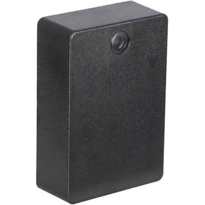 Qlink Schakelaar 7.3x13.4cm - Zwart - Opbouw - Spatwaterdicht