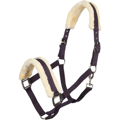 Imperial Riding - Halster Classic Fur - Black Berry - Pony
