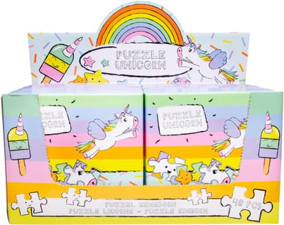 Duckiez Puzzel Eenhoorn 48 delig - 1 stuk