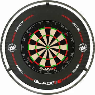 DnA® Dartbord Surround Ring - Dartbord Verlichting - Dartsbord - Zwart - 84cm x 84cm x 11cm