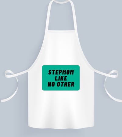 Akyol - stepmom like no other Keukenschort - Moeder - geweldige moeder - niemand anders - verjaardag - cadeau - kado - bedankje - geschenk - 82 bij 71 cm