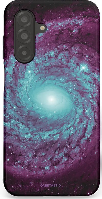 Casetastic Hoesje Geschikt voor Samsung A26 - Stijlvolle Beschermende Duo-layer Case - Nebula zonnestelsel