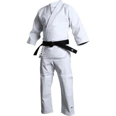 Judogi training zonder strepen adidas