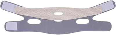 Gezichtsband - V-lijn masker - Gezicht vormen - Ergonomisch ontwerp - 100 gram - Lichtgrijs