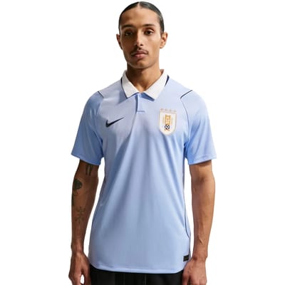 Nike Uruguay 2026 Stadium Home Royal Tint/Obsidian Heren Tops Blauw IO4680-425 M gray