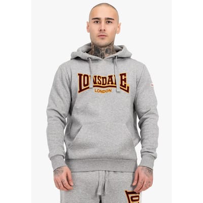 Lonsdale Hoodie Hooded Classic Ll002 Sweatshirt met capuchon, slanke pasvorm