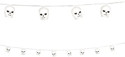 Fiestas Guirca - LED licht slinger Skelet - Halloween - Halloween Decoratie - Halloween Versiering