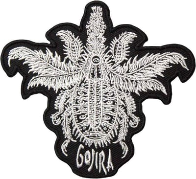 Gojira - Tree Patch - Wit/Zwart