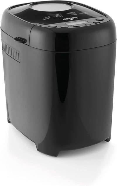 Broodbakmachine - Broodmaker Deegmachine - Zelf brood bakken - 15 automatische programma's - tot 900 g - Zwart