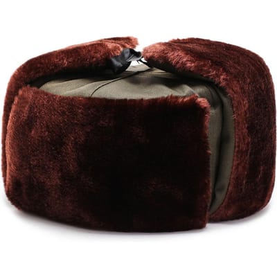 Lei Feng Muts Heren Winter Oorbescherming Winddichte Koude Muts Noordoost Verdikt Warm Outdoor Fietsen Katoenen Muts one size black