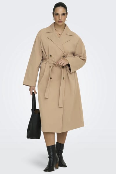 ONLY CARMAKOMA - CARDORIANA LIFE LEO TRENCHCOAT OTW - Meisjes - Gewatteerde jassen