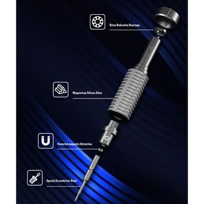 Nauwkeurige Schroevendraaier Sterk Magnetisch Pentalobe 0.8 Mg Si Legering en Chroom Vanadium Staal gray