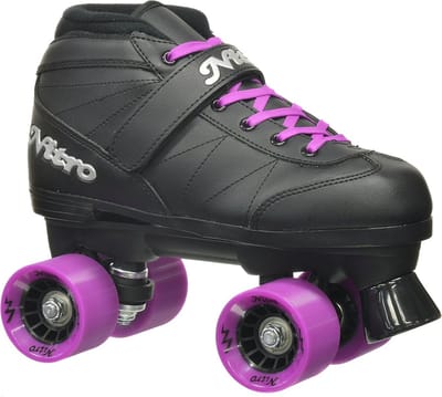 Stevige Quad Skates voor Binnen en Buiten - Klassiek Speed Design met Comfortabele Pasvorm