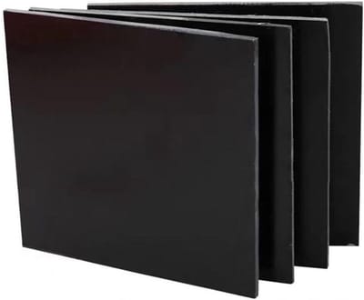 1 Stks 0.2~4mm Dikke Zwarte Glasvezel Sjabloon Board Vel G10 Epoxy Glasvezel FR4 Glasvezel Plaat 3D For Antistatische(2mm)