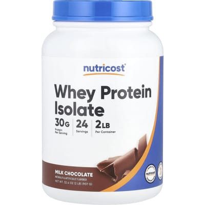 Nutricost, wei-eiwitisolaat, melkchocolade, 907 g (2 pond)