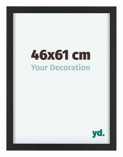 Your Decoration - Fotolijst 46x61 cm - Aluminium - Zwart - Virginia