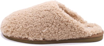 Sheepskin House - Unisex Curly Pantoffel - Schapenvacht - EVA buitenzool