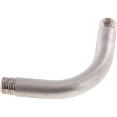 L-pijp R1/8" RVS 16bar