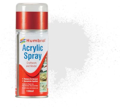 Humbrol Hobbyverf Acrylverf - #11 Silver - Metallic - Acryl spray Verf spuitbus - 150 ml