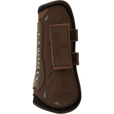 Kentucky Horsewear - Peesbeschermers Velcro bruin M