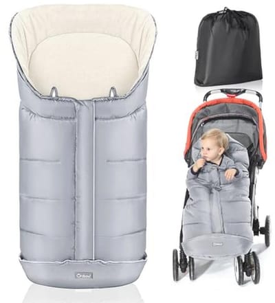 Universele Voetenzak voor Kinderwagen - Warme Wintervoetenzak voor Buggy en Wandelwagen
