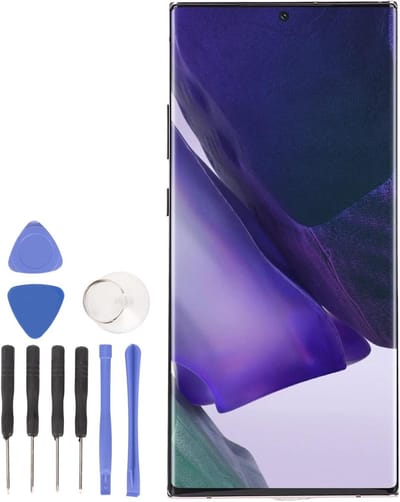Display voor Galaxy Note 20 Ultra 5G - 6.8 Inch Digitizer met Frame en Reparatietools, Hoogwaardige Schermvervanging, Roze Goud