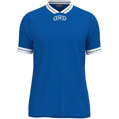 Jako Retro Shirt Korte Mouw Heren - Royal | Maat: XL