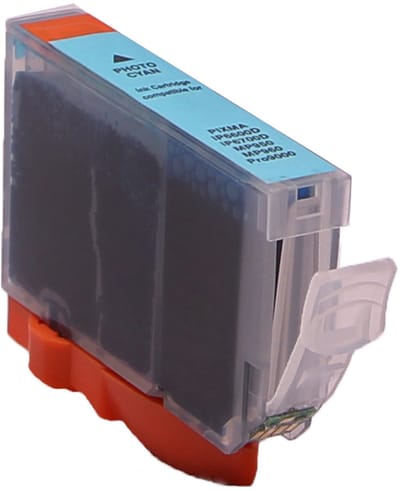 ABC huismerk inkt cartridge geschikt voor Canon CLI-8LC licht cyan voor IP-3300 IP-3500 IP-4200 IP-4200X IP-4300 IP-4500 IP-4500X IP-5200 IP-5200R IP-5300 IX4000 IX5000 MP-500 MP-510 MP-520 MP-520X MP-530
