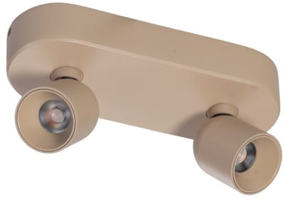 ETH Dennis Spot ovaal 2L 8W Dimbaar 2700K 240x90x110cm Zand