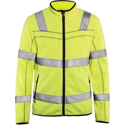 Blåkläder 4941-1010 Microfleecevest High Vis Geel maat 4XL