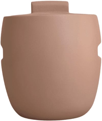 XLBoom Bubble Ice Bucket Soft Pink – Compacte design ijsemmer (Ø 15 cm) – Verkrijgbaar in Soft Pink | Cream | Grite – Moderne koeler voor tafel of bar